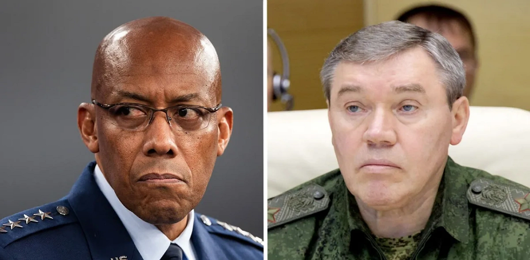 Gerasimov had an "extremely unusual" telephone conversation with the American side. NYT