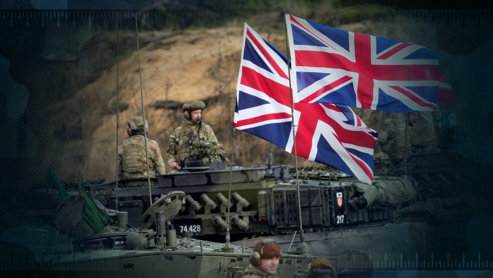 In the event of a major war, the British army would be exhausted in half a year