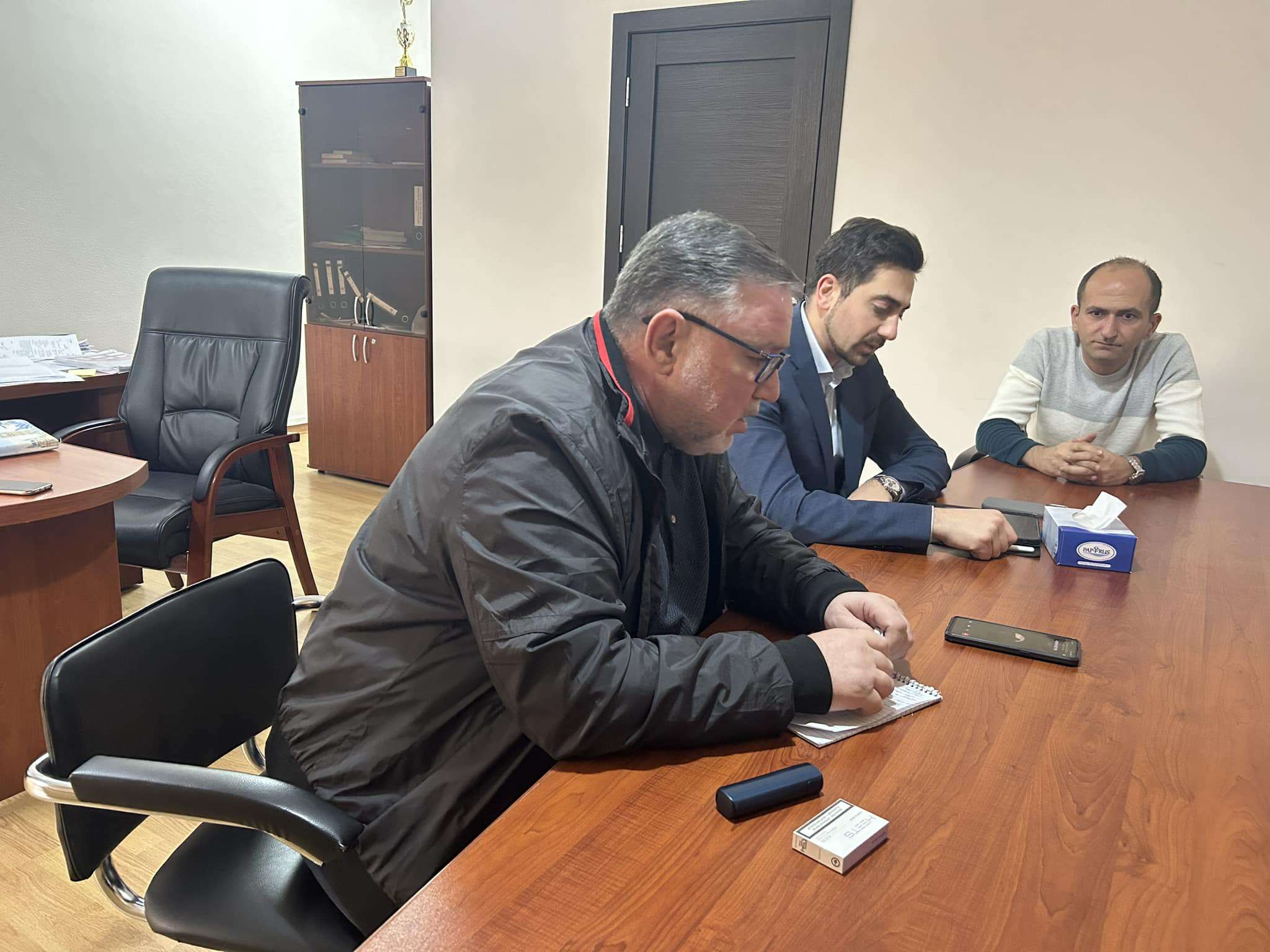 Հանդիպել են Քաջարան-Ագարակ հատվածի շինարարությունն իրականացնող իրանական և տեխհսկող խորվաթական ընկերության ներկայացուցիչները