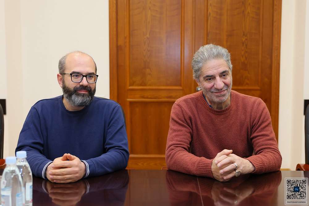 Ֆրանսահայ հայտնի դերասան և բեմադրիչ Սիմոն Աբգարյանը Հայաստանում է