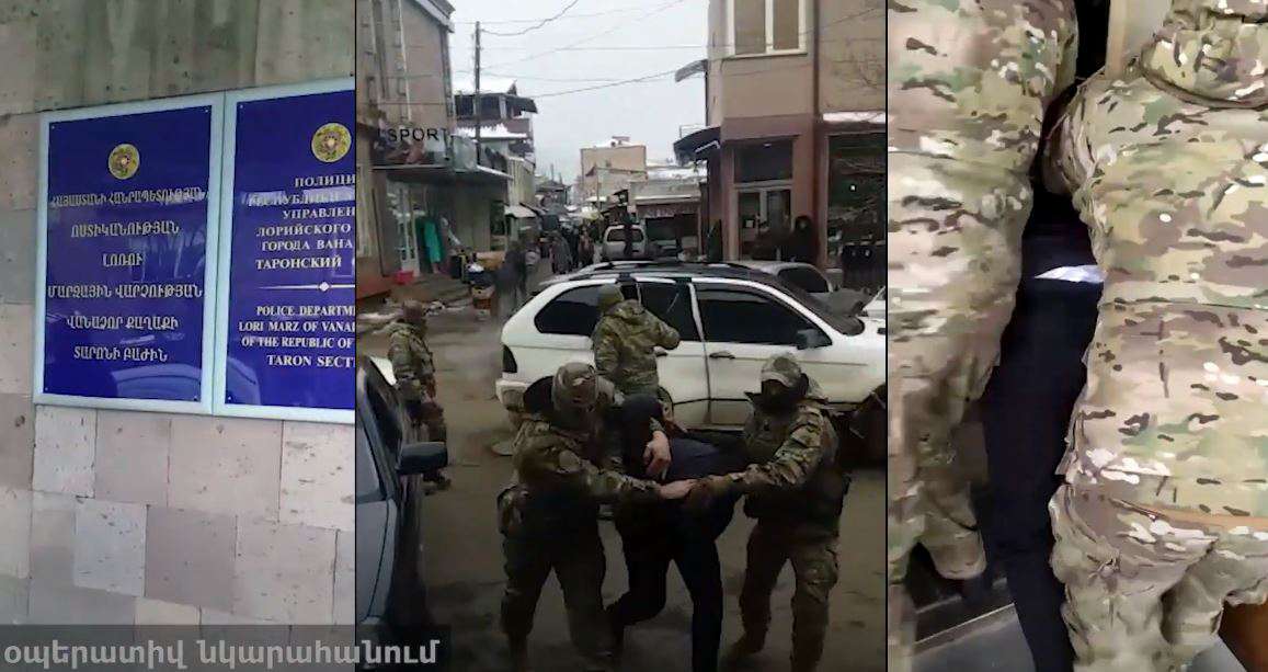 Полиция обнаружила большое количество оружия и наркотиков