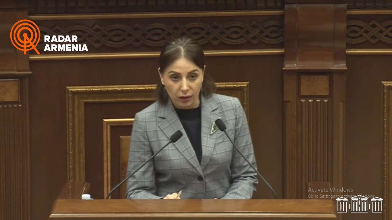 «Պահանջում եմ թիրախավորելու բոլոր տեսակի միտումները դադարեցնել». Հայկուհի Հարությունյանը՝ պատգամավորներին (ՏԵՍԱՆՅՈՒԹ)