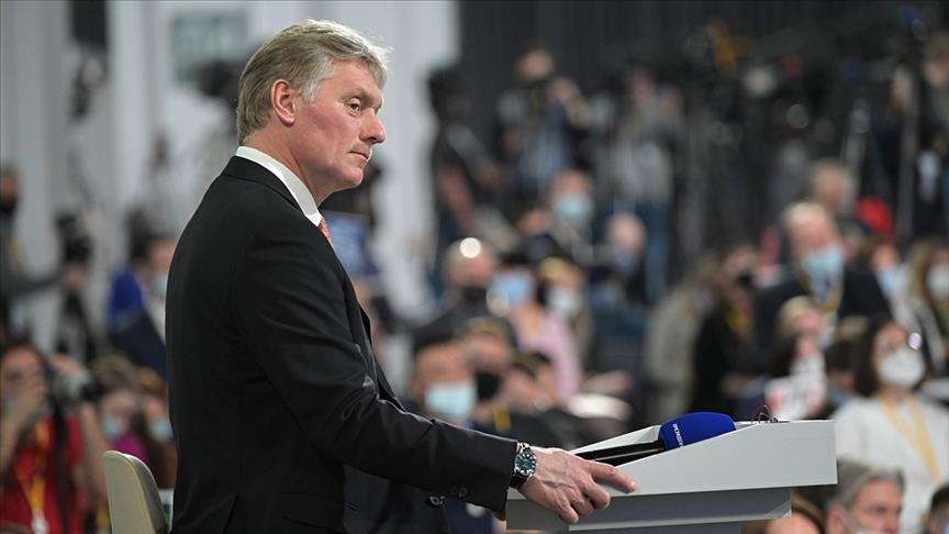 "The conflict in Ukraine can end tomorrow if Kyiv has the political will." Peskov