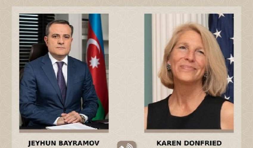 Донфрид подчеркнула важность продвижения мирного процесса между Ереваном и Баку