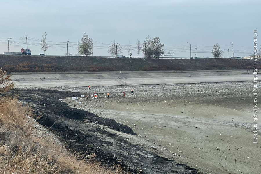 Երևանյան լճի մաքրման աշխատանքները շարունակվում են