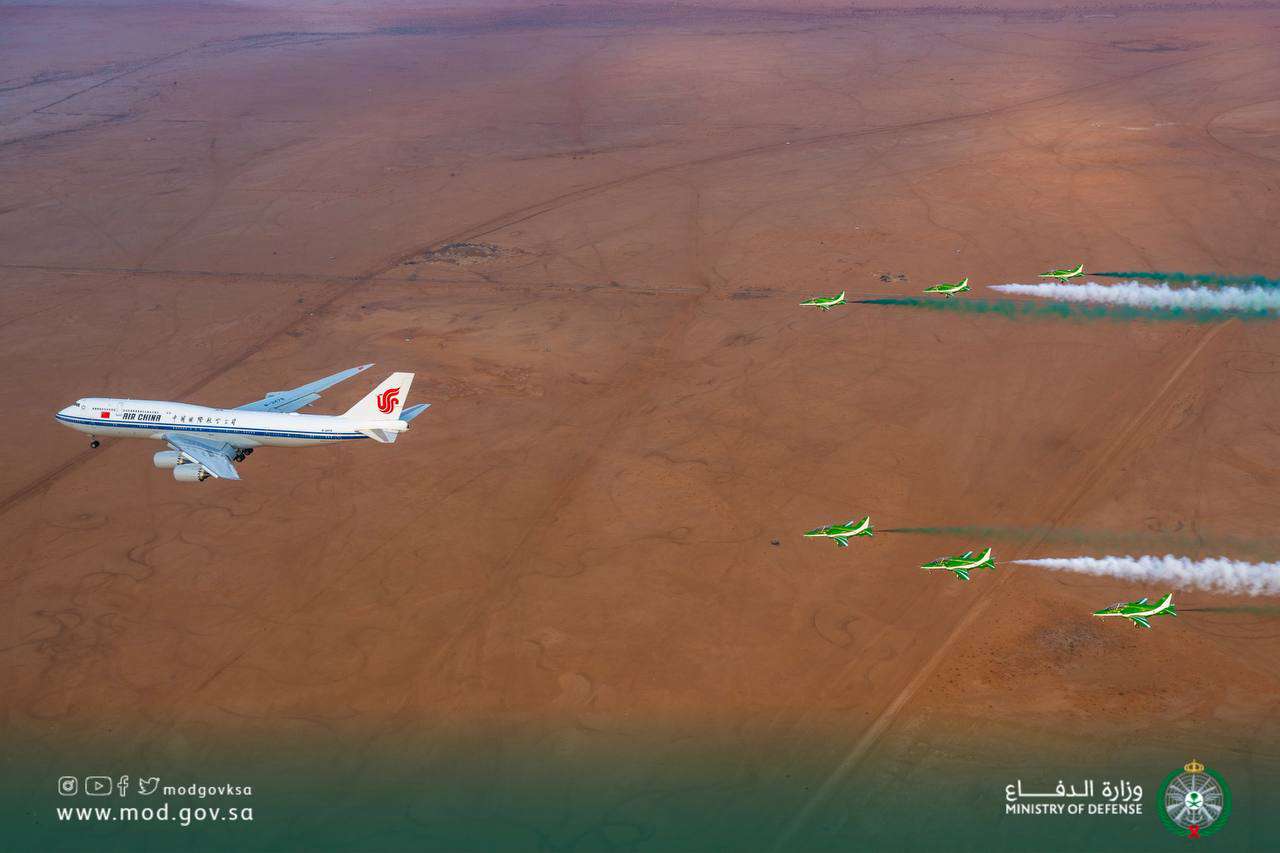 Saudi Arabia gave a royal welcome to the Chinese president (PHOTOS)