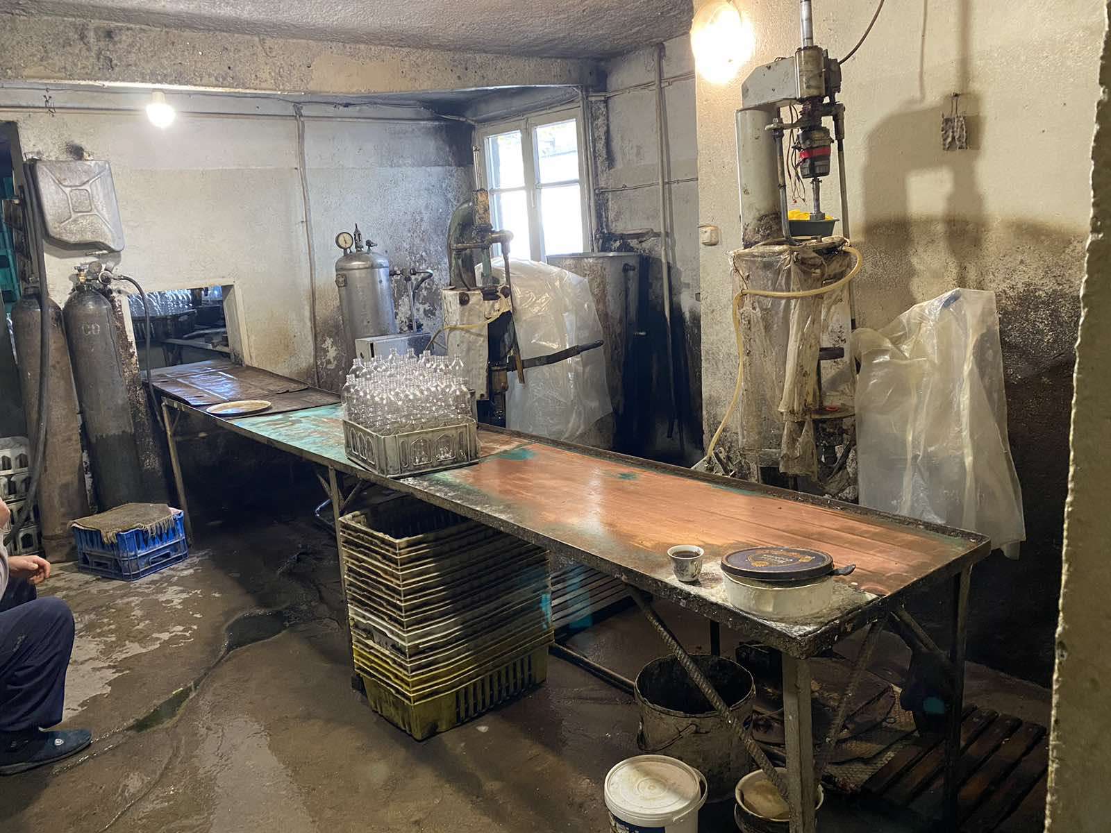 Գազավորված ըմպելիքների արտադրամասի գործունեությունը կասեցվել է