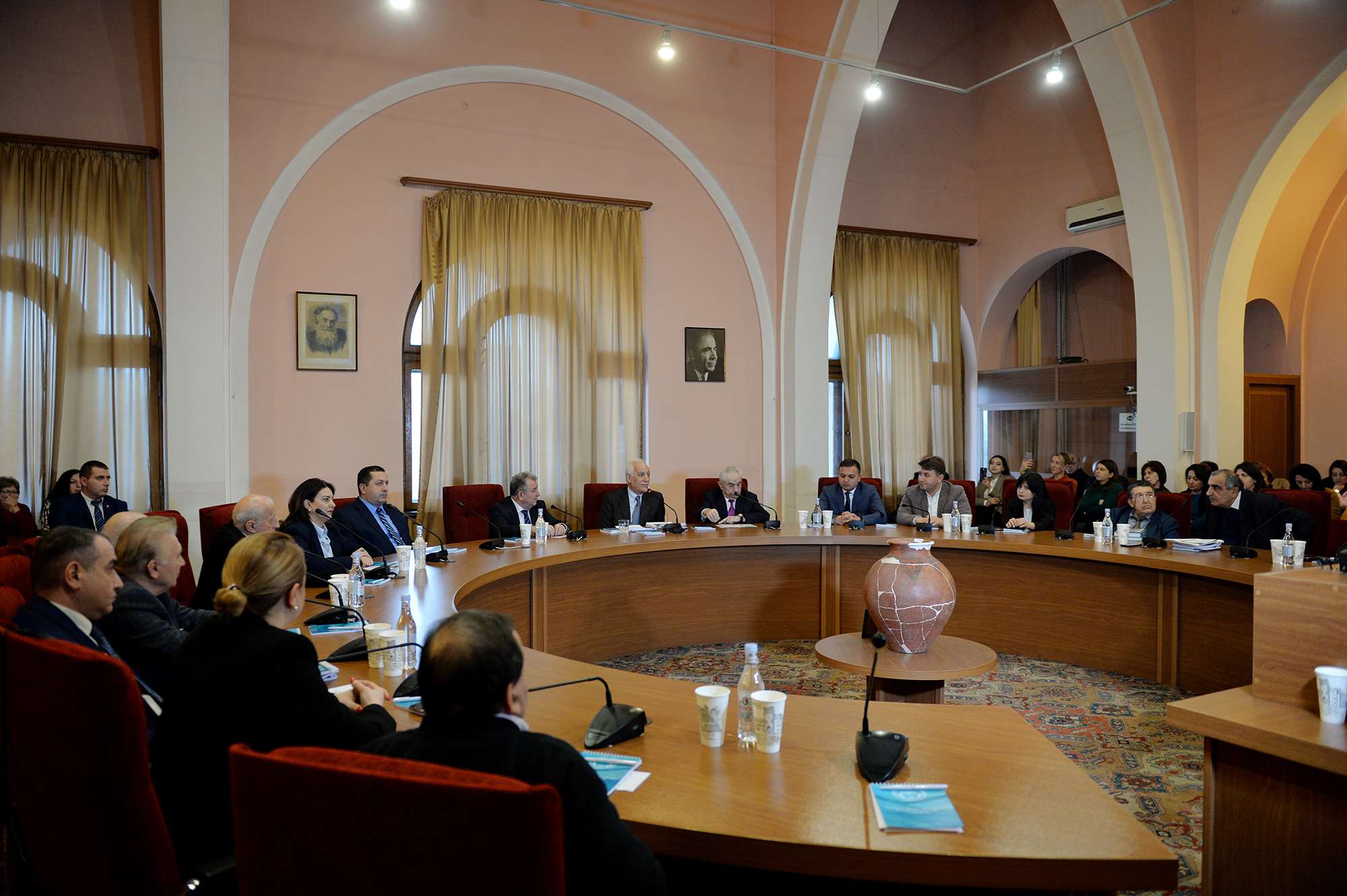The President was present at the scientific conference entitled "Current Problems of Socio-Economic Development in Armenia."