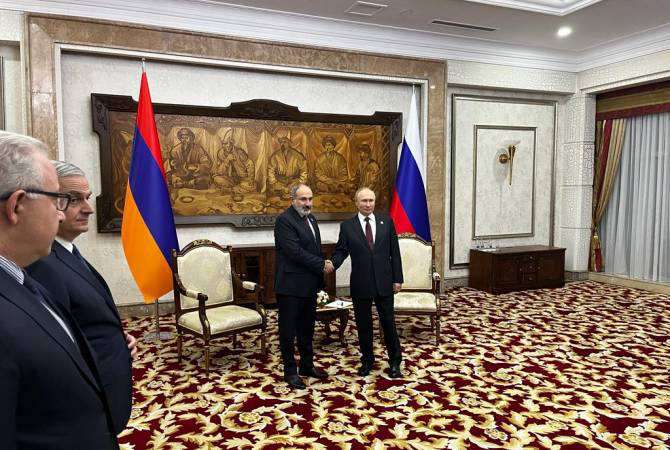 Началась встреча Никола Пашиняна и Владимира Путина (ФОТО)