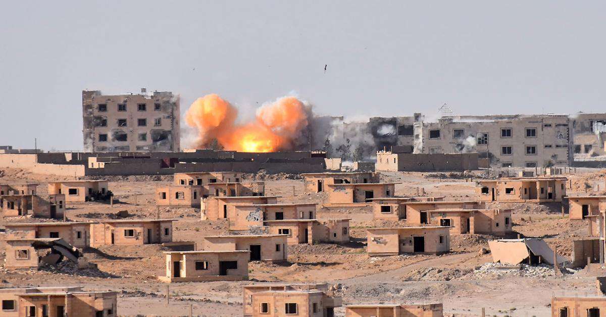 The groups that came to power in Syria entered Der Zor