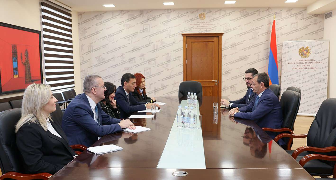 Անդրեասյանը շնորհակալություն է հայտնել Իտալիայի դեսպանին