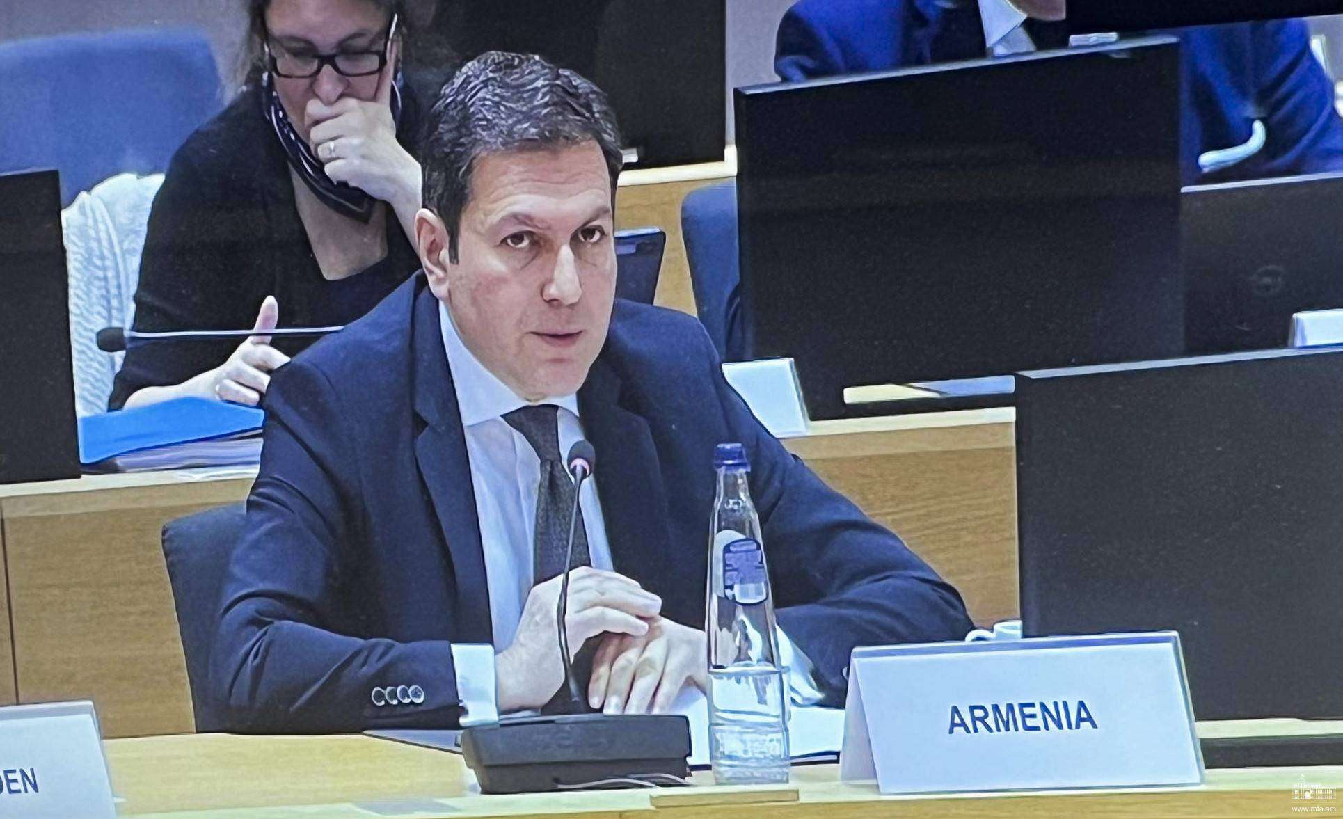 One of the eastern partners, Azerbaijan, occupied more than 140 square kilometers of the sovereign territory of Armenia. Deputy Minister of Foreign Affairs