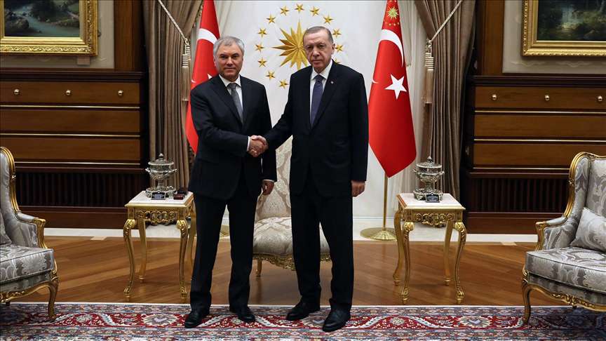 Volodin and Erdogan met