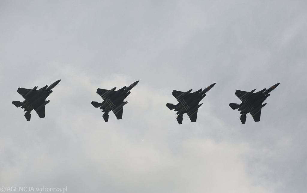 Poland launched a military aircraft