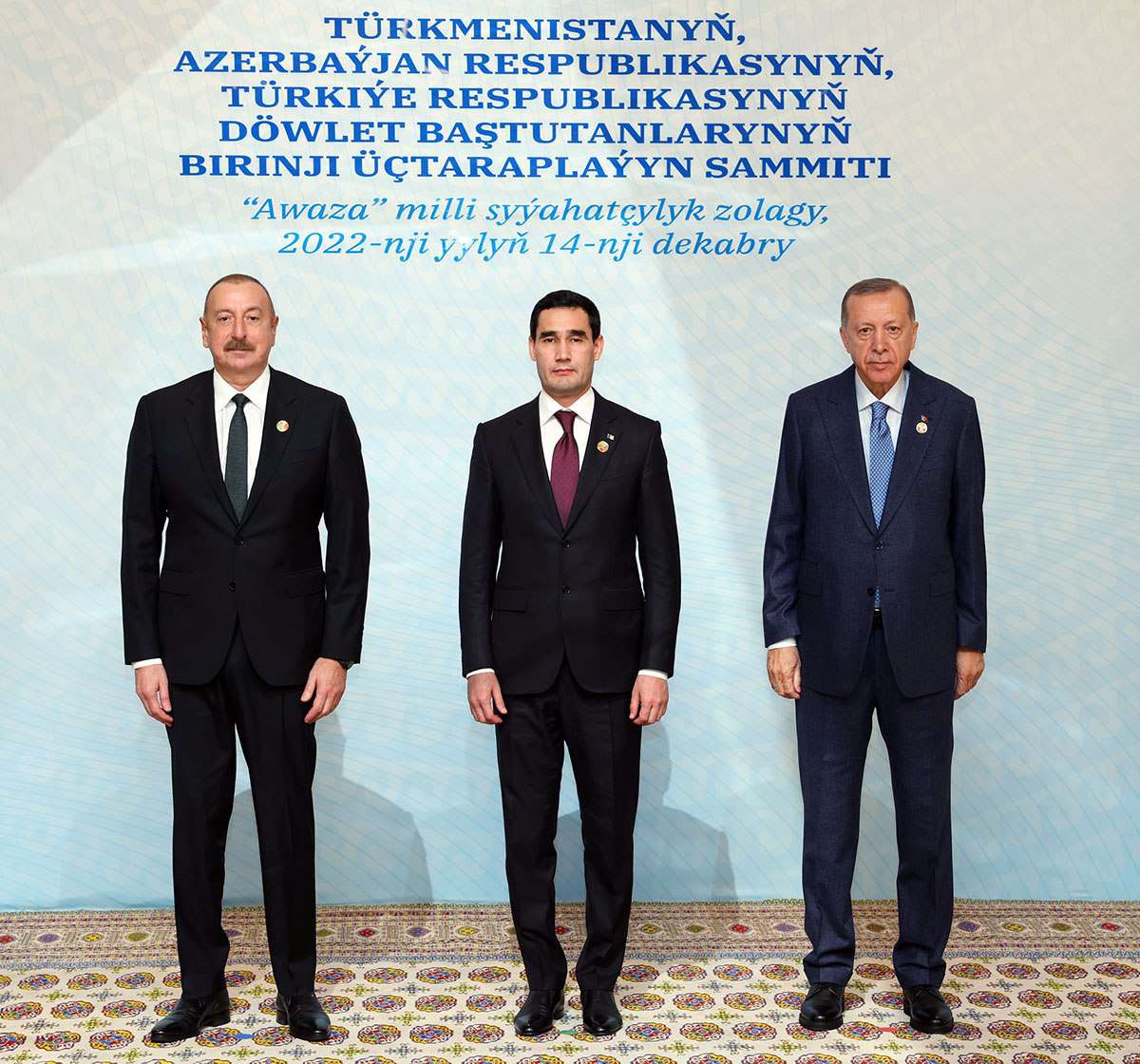 The Azerbaijan-Turkey-Turkmenistan tripartite summit has started