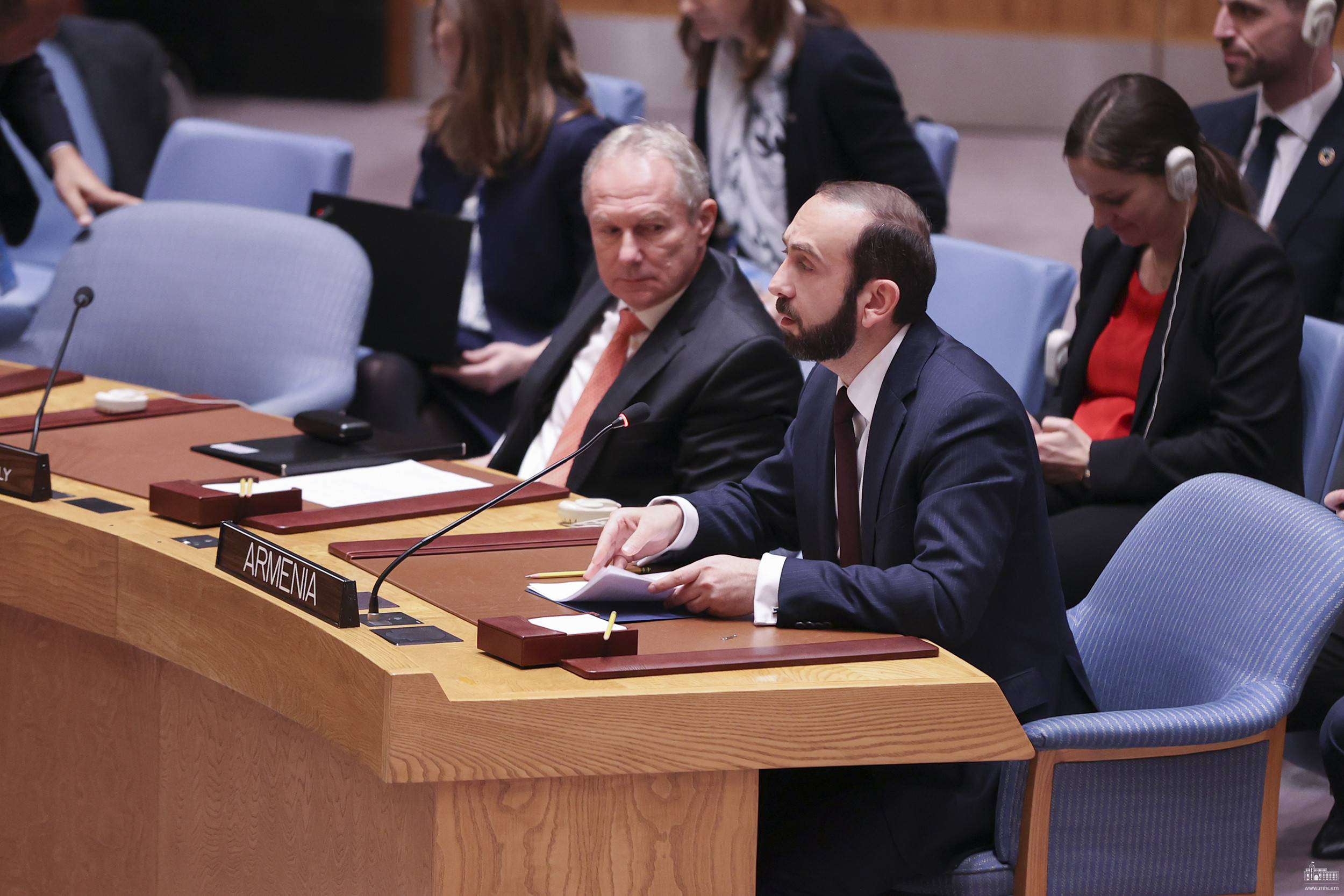 "The security situation has not undergone any significant improvement." Ararat Mirzoyan