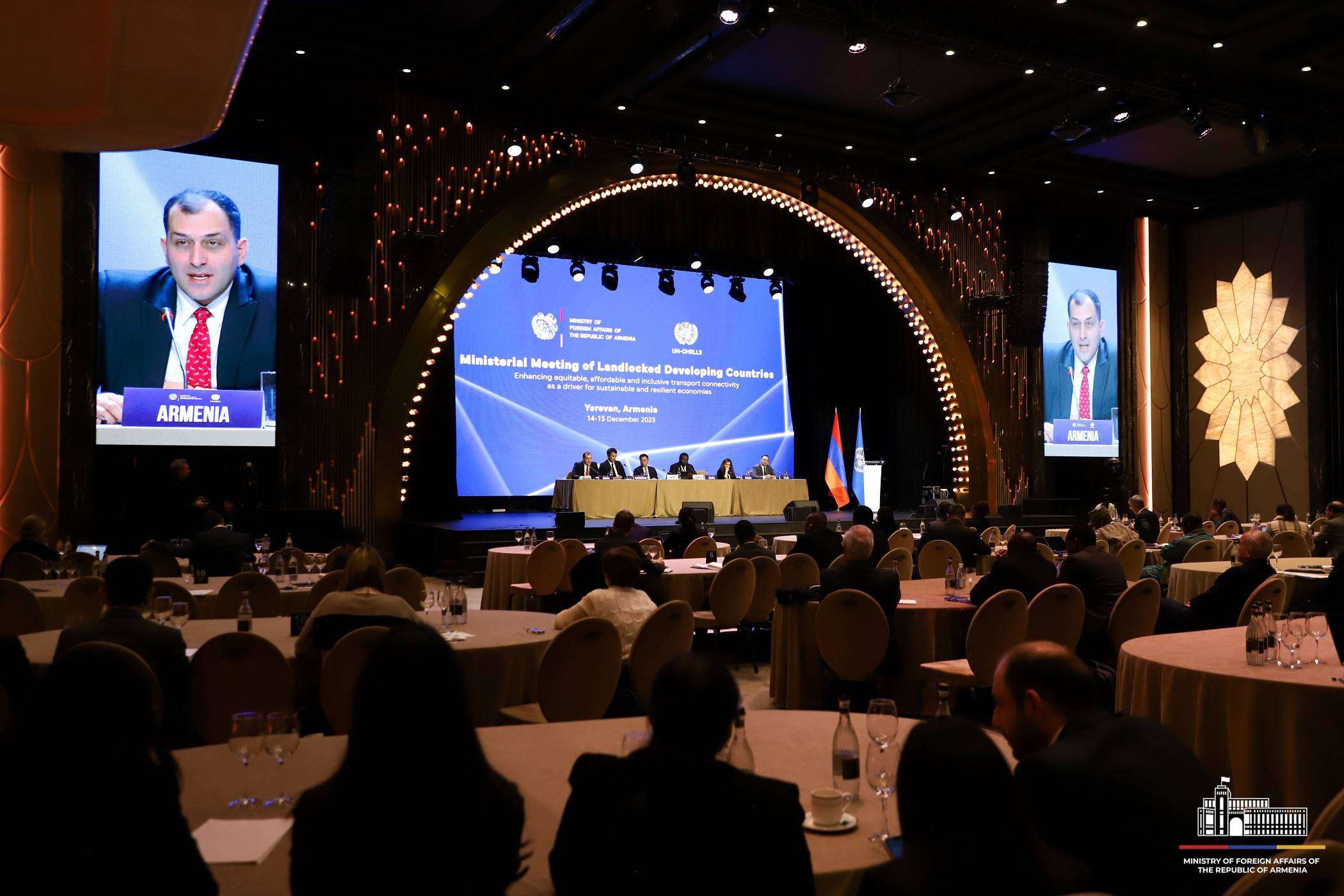 As a result of the ministerial meeting, Yerevan's statement was adopted. RA MFA
