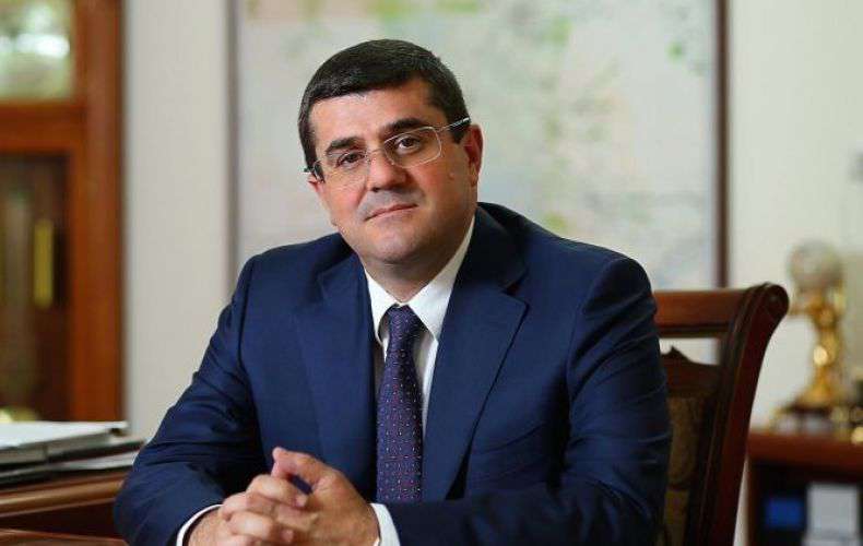 "We call to finally abandon the idea of depopulating Artsakh." Araik Harutyunyan