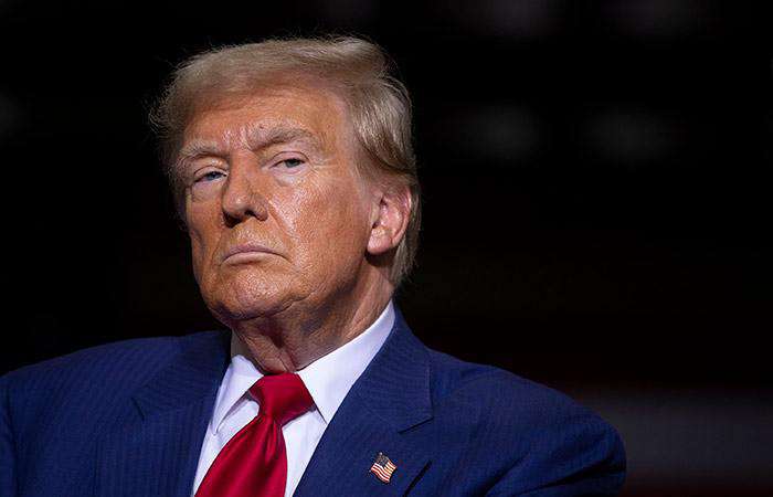 Trump made a symbolic post