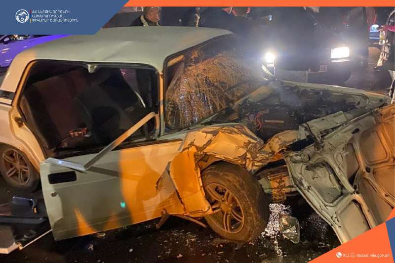 Գյումրում բախվել են մեքենաներ. տուժածները հոսպիտալացվել են