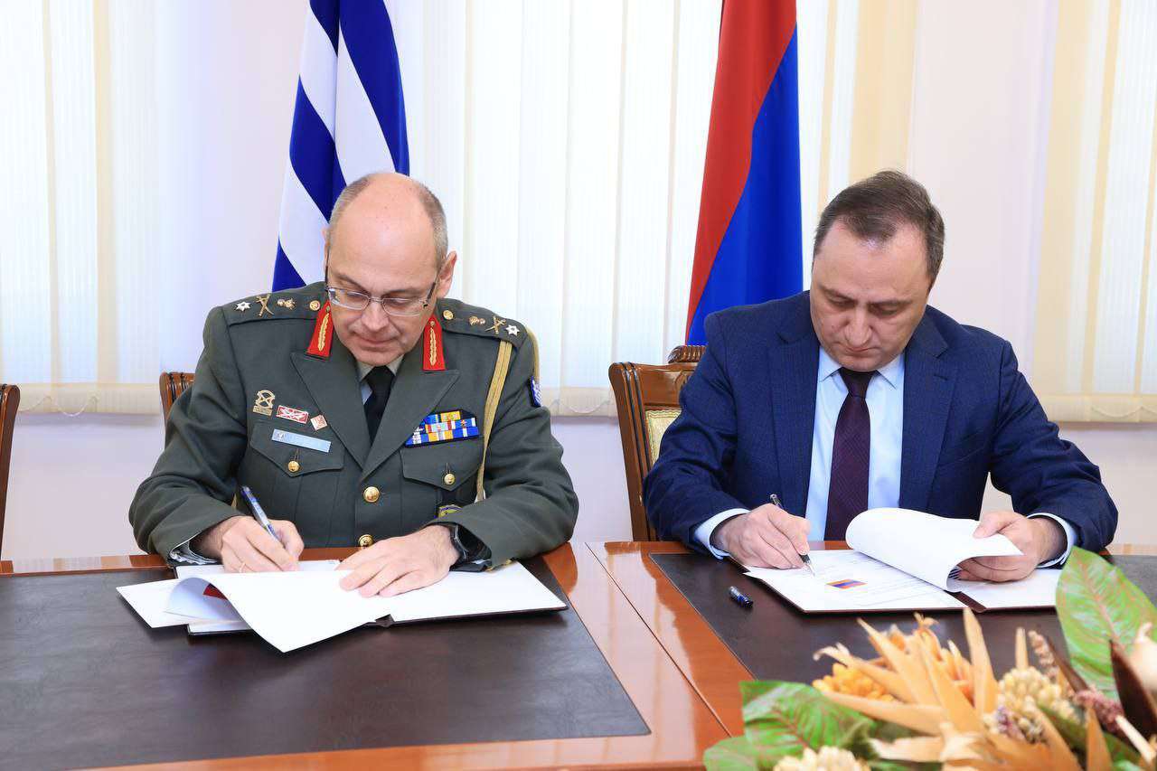 Military cooperation programs were signed with Greece and Cyprus
