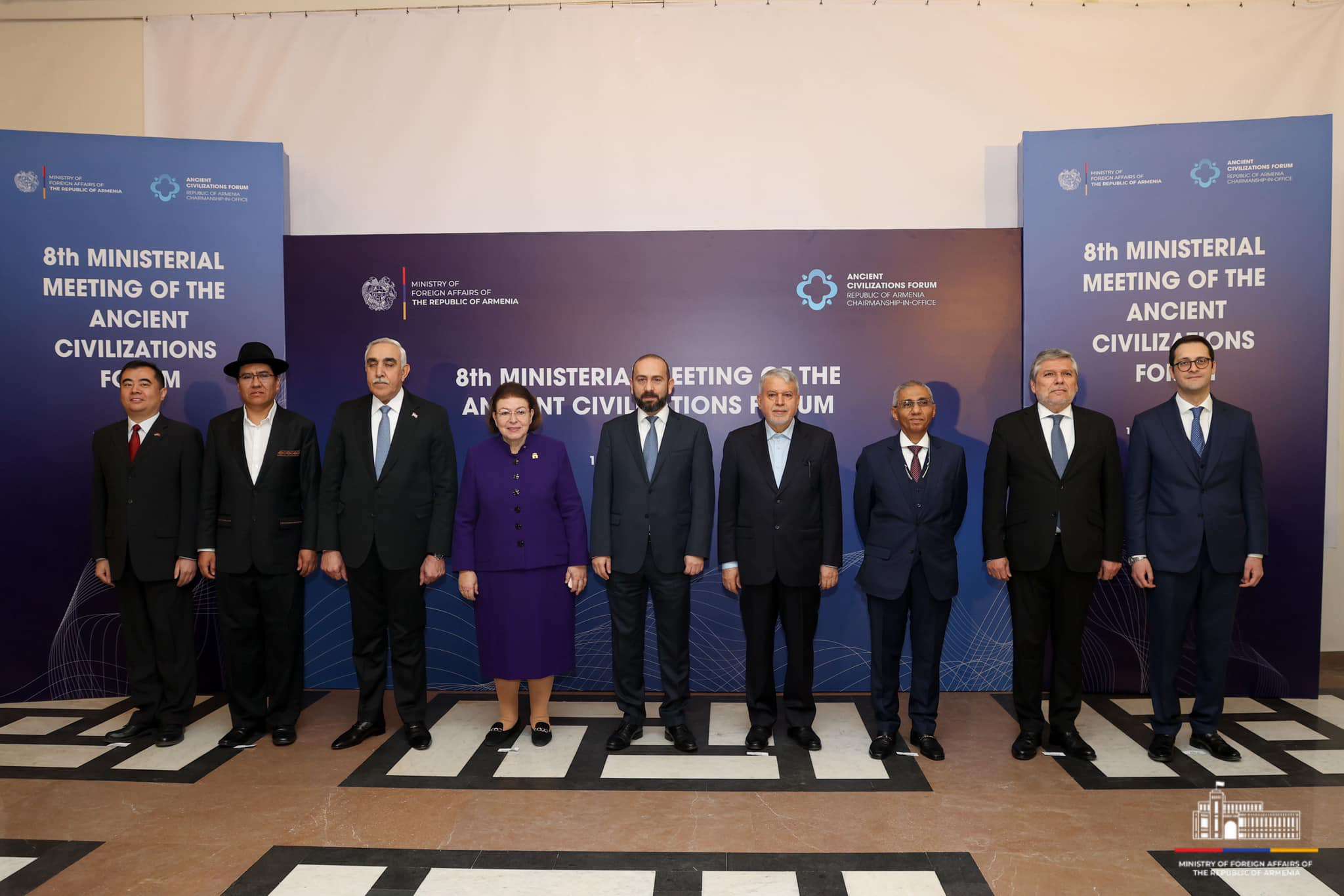 Մեկնարկել է Հնագույն քաղաքակրթությունների ֆորումի 8-րդ նախարարական հանդիպումը