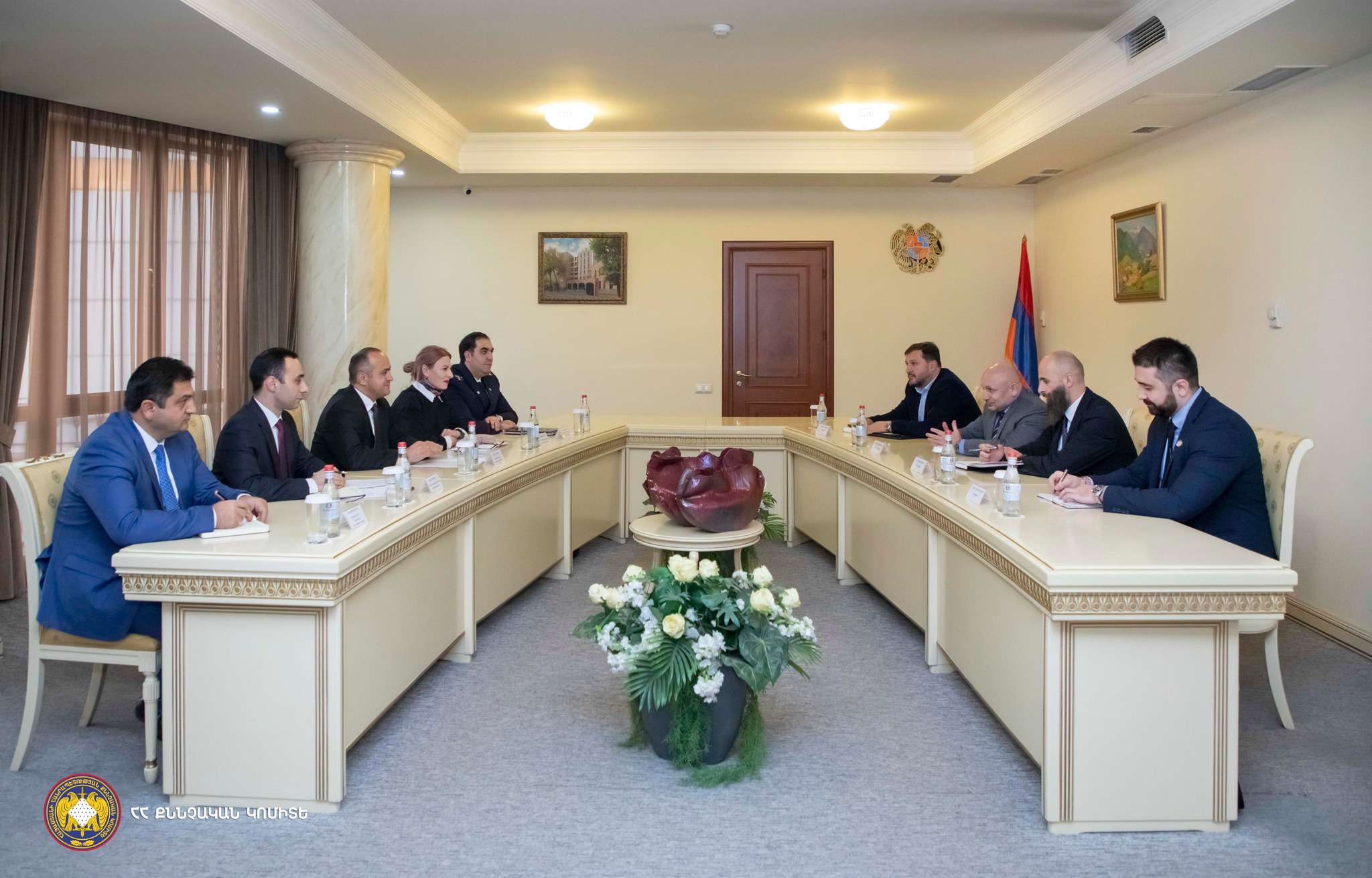Зампред СК принял новоназначенного начальника тбилисского управления Управления по борьбе с наркотиками США