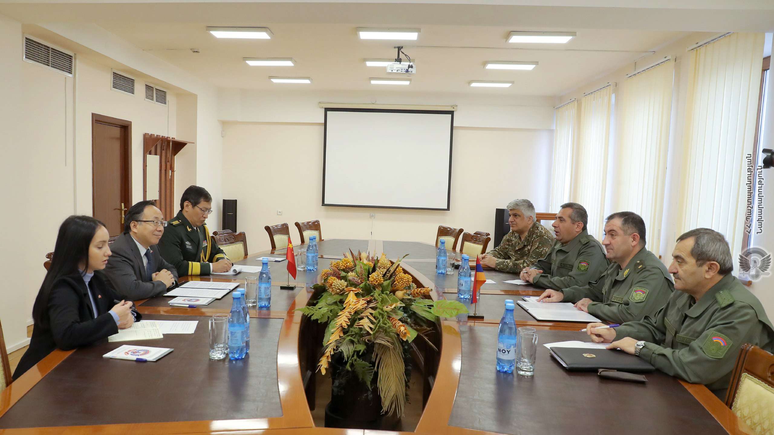 The Head of the General Staff and the Chinese Ambassador discussed issues of continuing cooperation in the field of peacekeeping missions