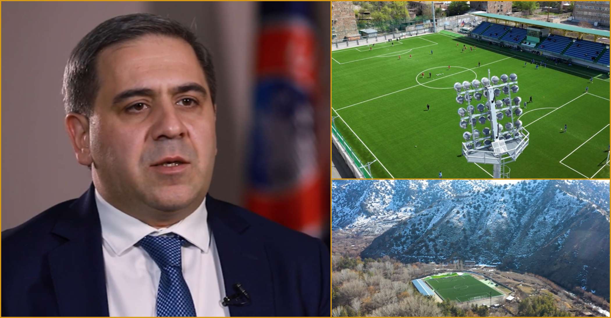 2024թ. Դավիթաշենում, Արարատի, Տավուշի և Գեղարքունիքի մարզերում կկառուցվեն նոր ֆուտբոլային դպրոցներ (ՏԵՍԱՆՅՈՒԹ)