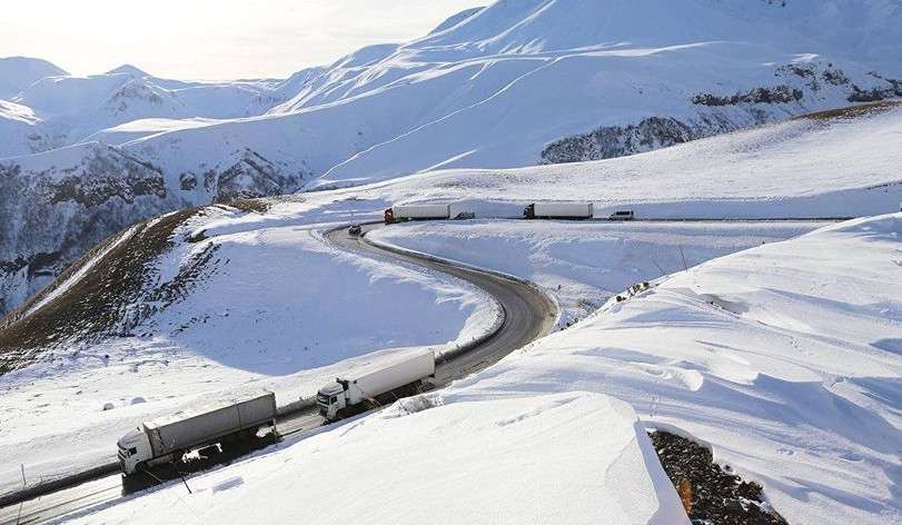 Գուդաուրի - Կոբի հատվածում արգելված է բոլոր տեսակի տրանսպորտի երթևեկությունը