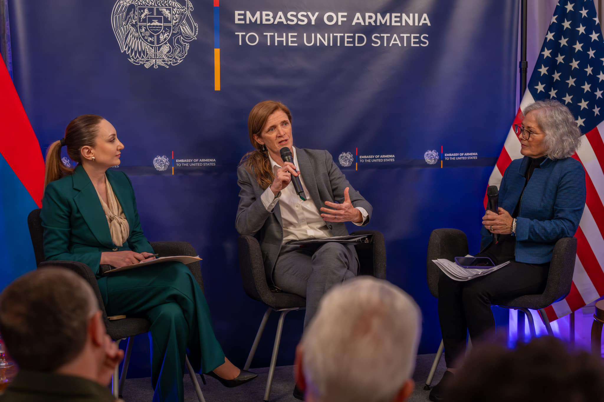 Power reaffirmed the strong partnership between the United States and Armenia