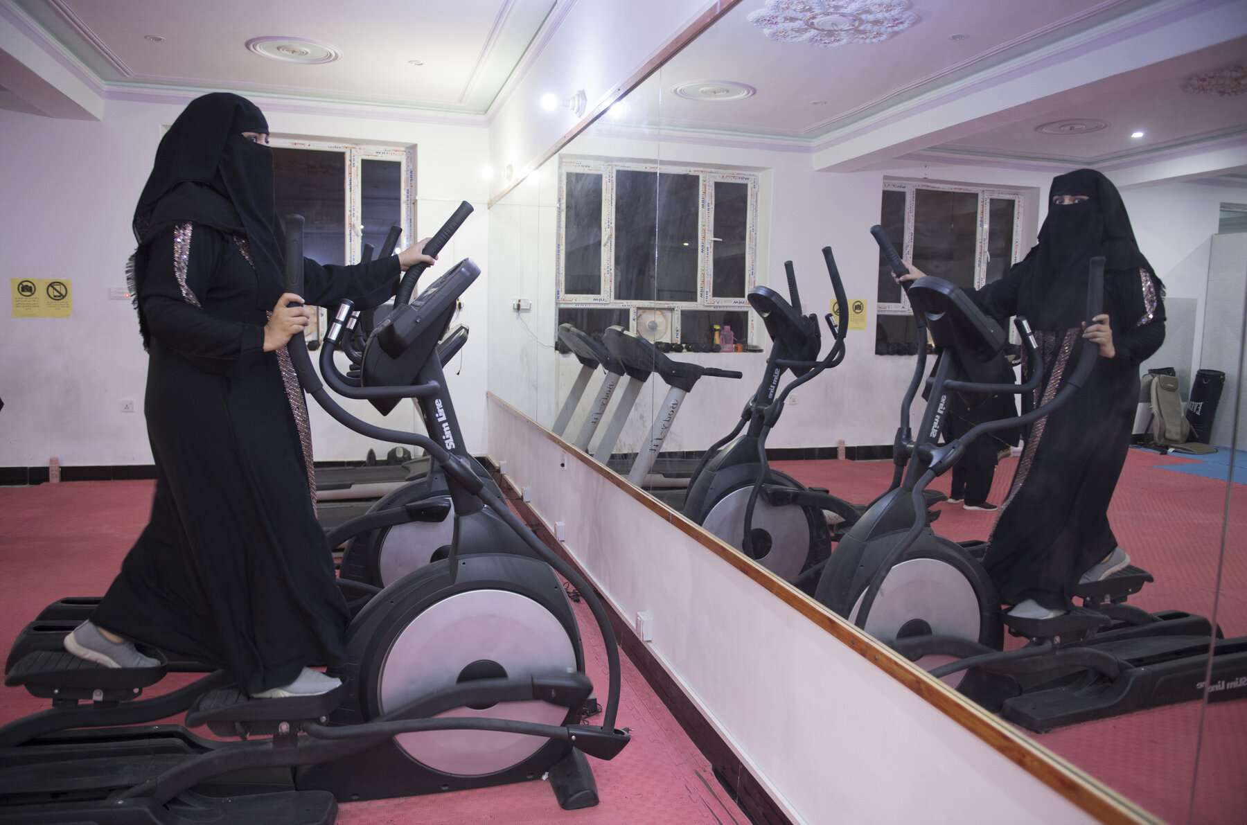 Underground women's fitness clubs are opening in Afghanistan