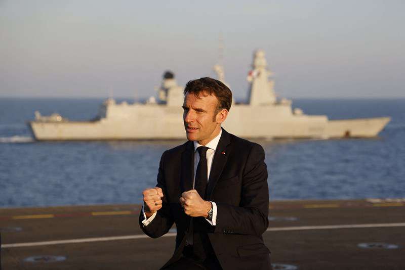 It is necessary for Russia to be at the negotiation table, Macron