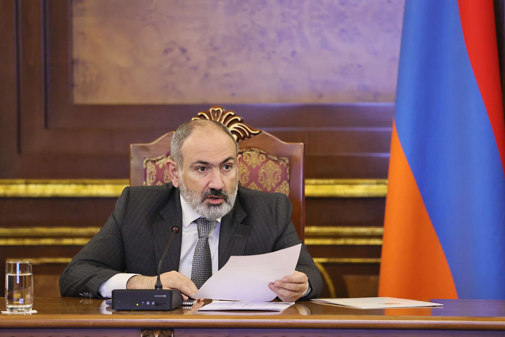 The Russian peacekeeping force is also not fulfilling the obligation recorded in the tripartite statement. Prime Minister (VIDEO)