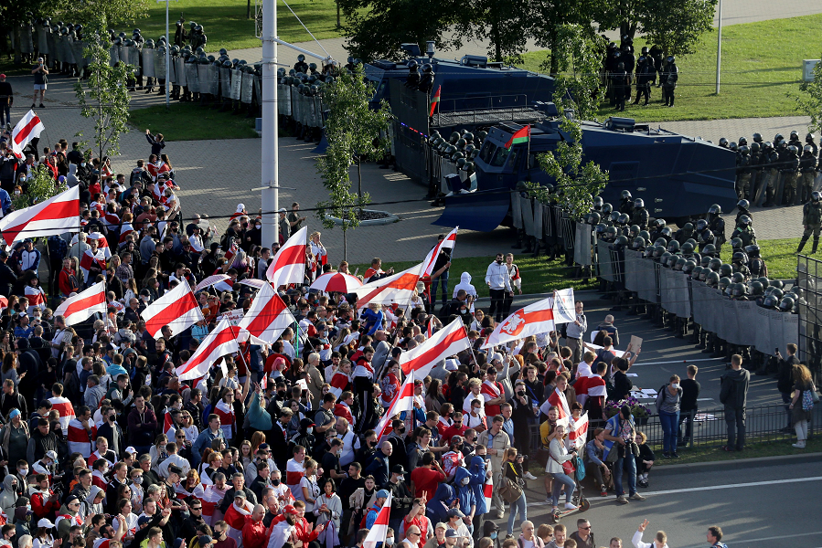 The State Department called on the Americans to leave Belarus immediately
