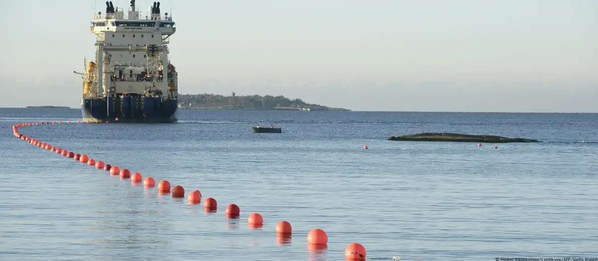 The energy cable connecting Finland to Estonia has broken