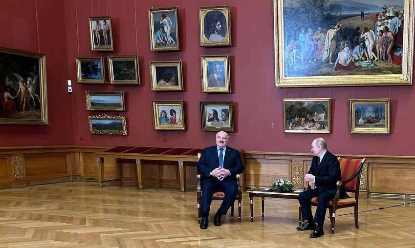 Putin-Lukashenko talks have started