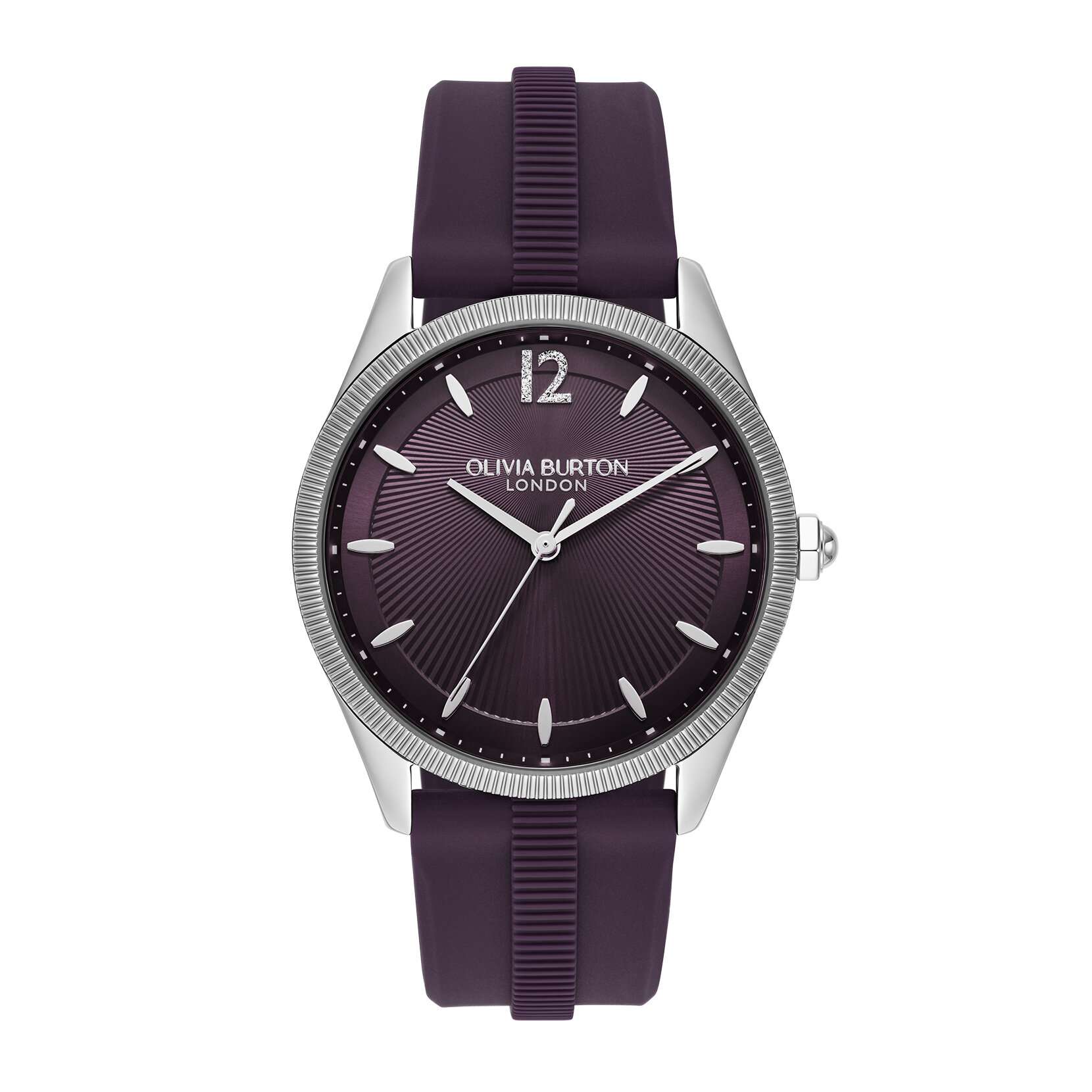 Olivia Burton: rose gold belt watch