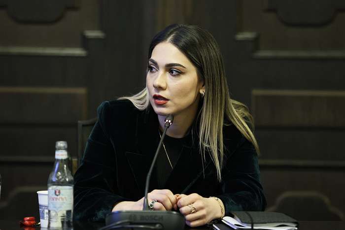 "Our task is to have the text of the new constitution before the elections." Galyan
