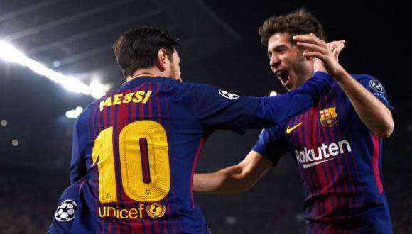 "Messi cannot love PSG as much as Barça." this is his club," Sergi Roberto