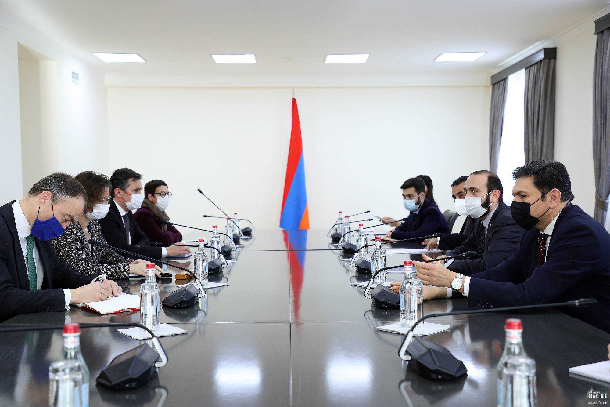 Արարատ Միրզոյանը ընդունել է Եվրոպական միության պատվիրակությանը